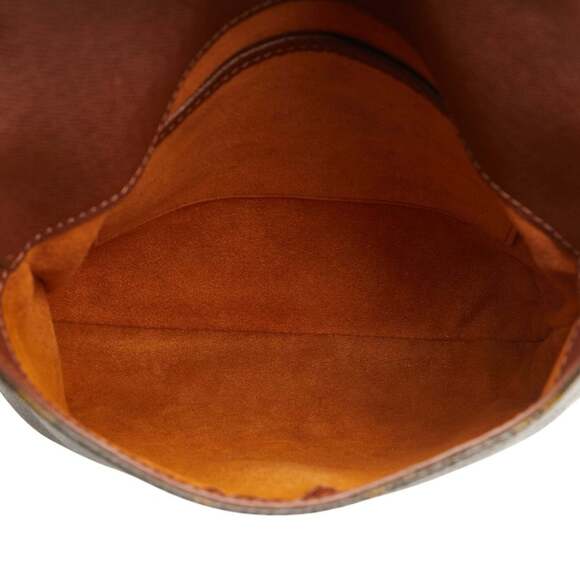 LOUIS VUITTON Brown Monogram Leather Shoulder Bag - Picture 10 of 13